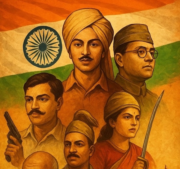 <p>आज़ादी के परवाने</p>